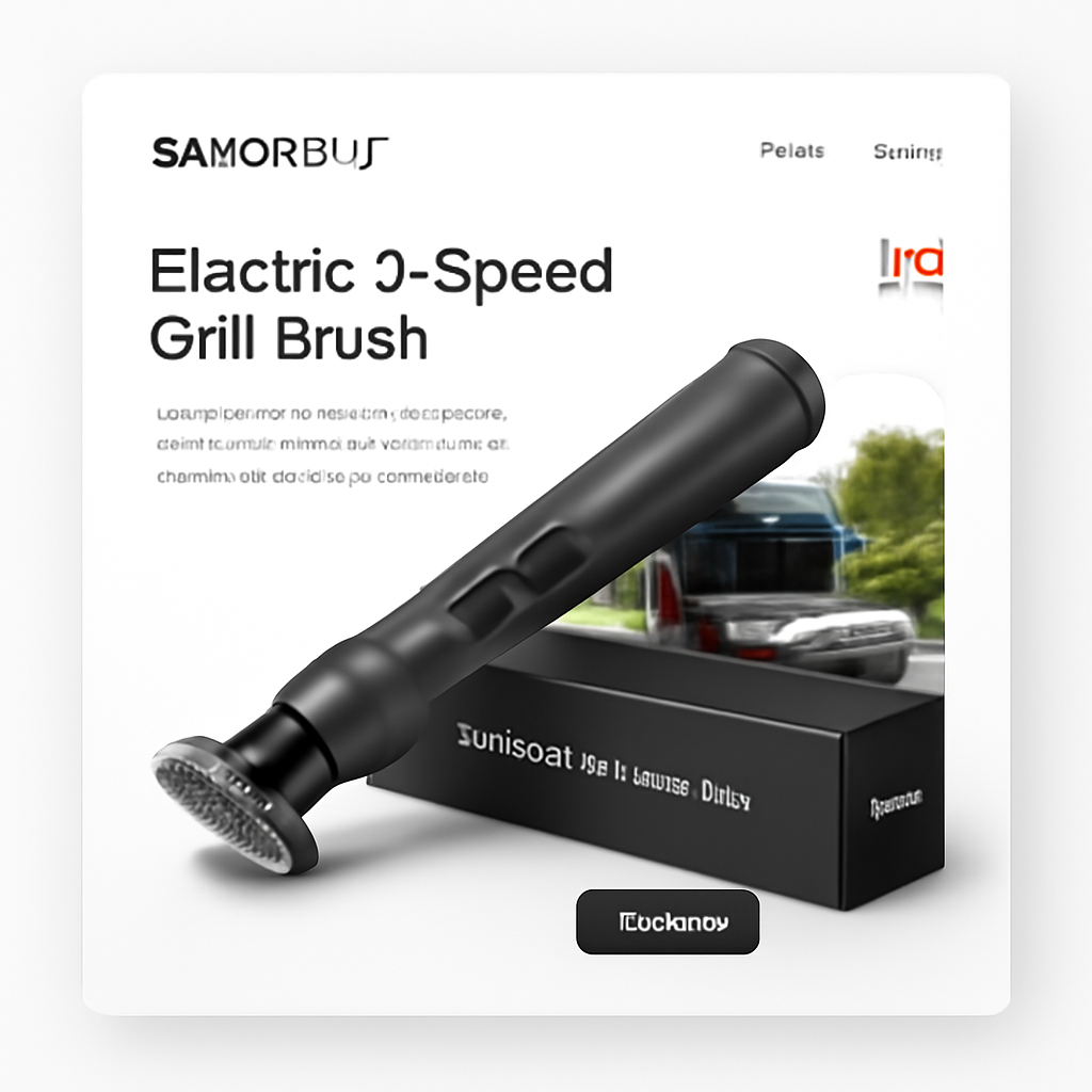 Sakerplus Electric Grill Brush - Trust Image