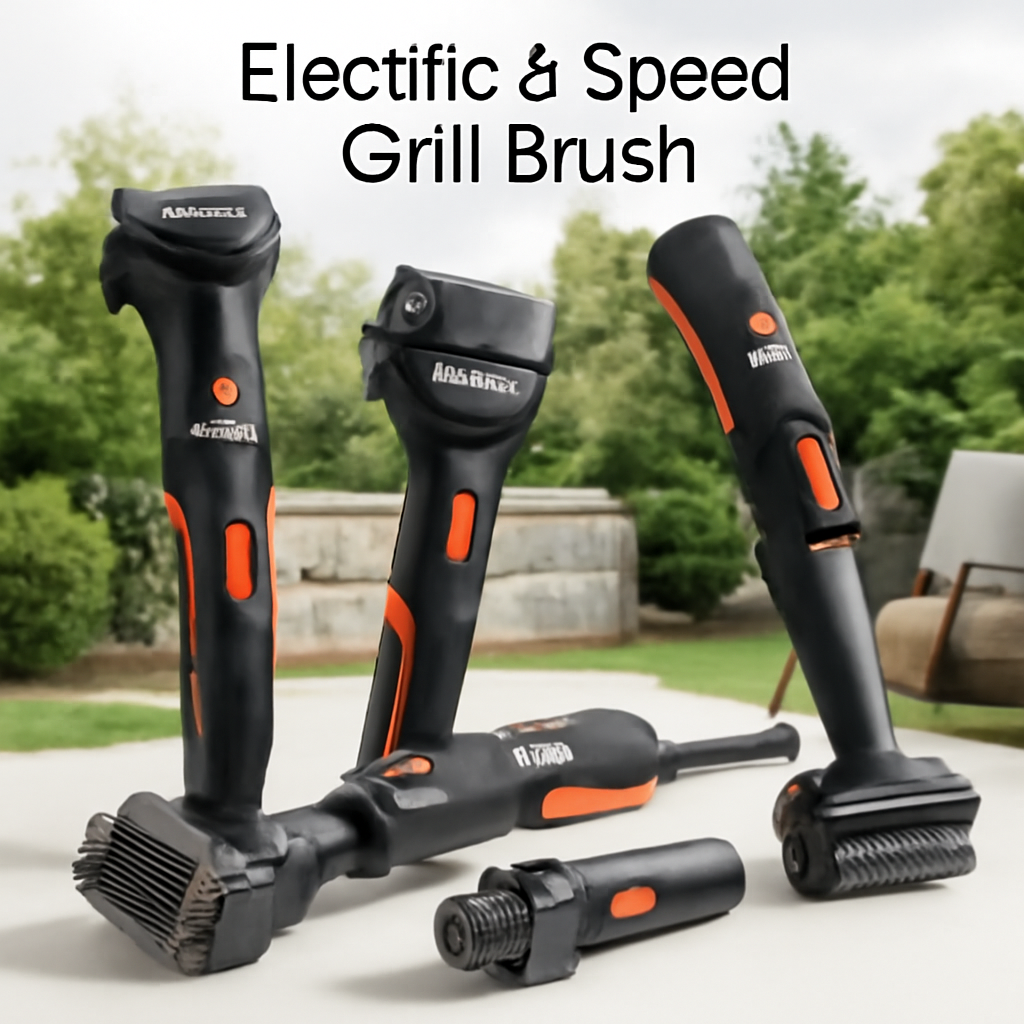 Sakerplus Electric Grill Brush - Bundle Image